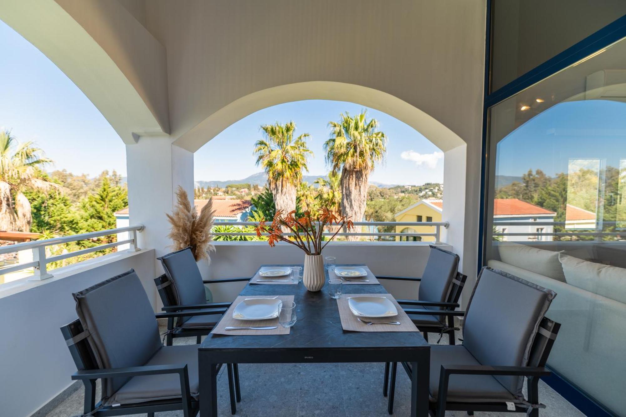 Palm Tree Corfu Apt. Δανίλια Εξωτερικό φωτογραφία
